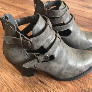 Ankle booties- JustFab